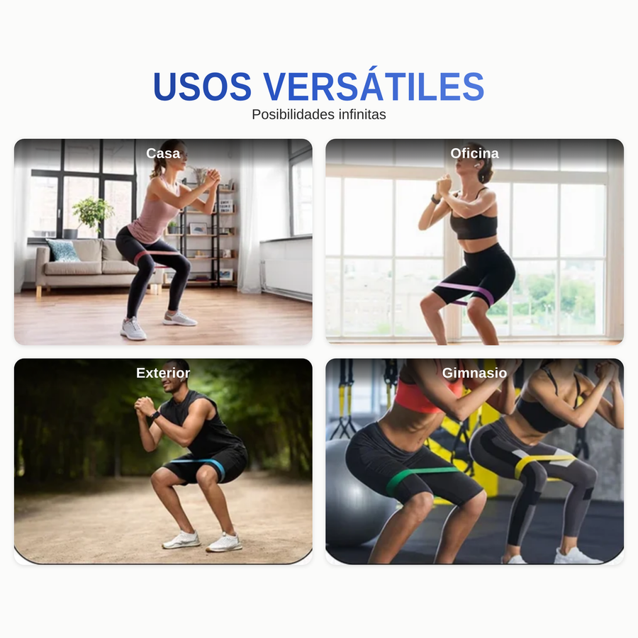 Bandas de Resistencia + Guía de Entrenamiento
