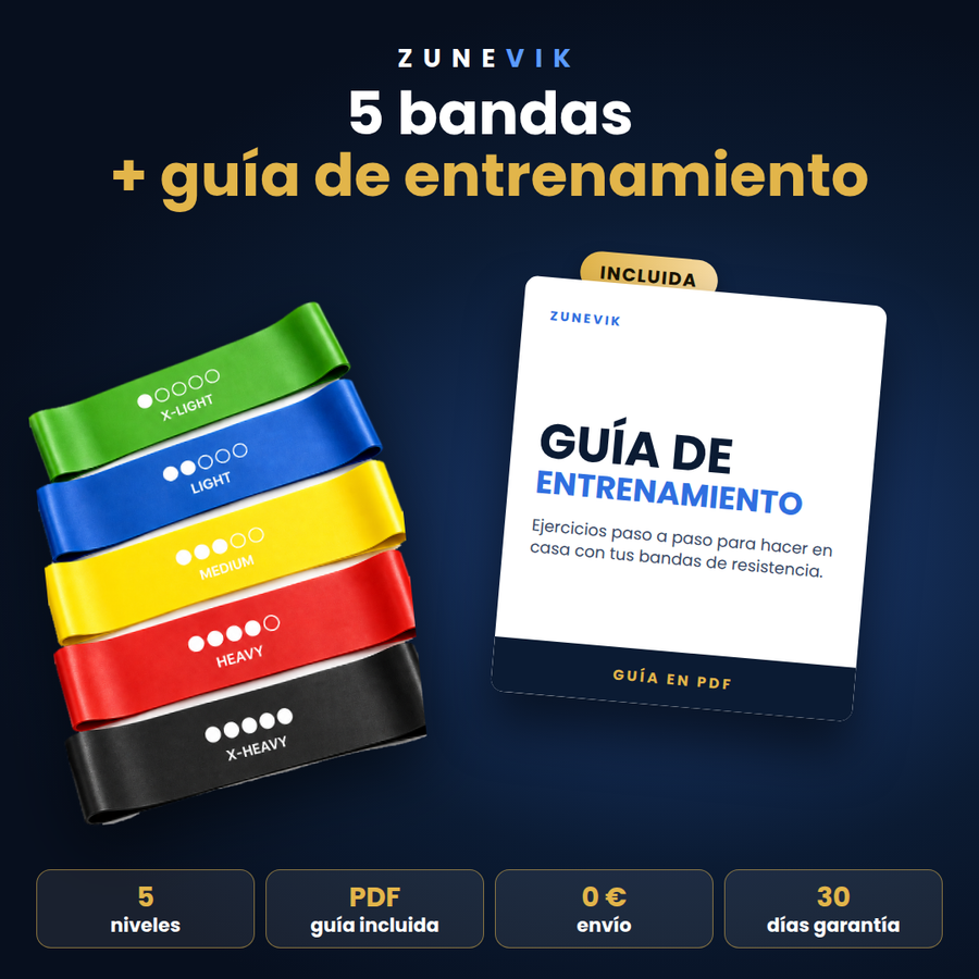 Bandas de Resistencia + Guía de Entrenamiento